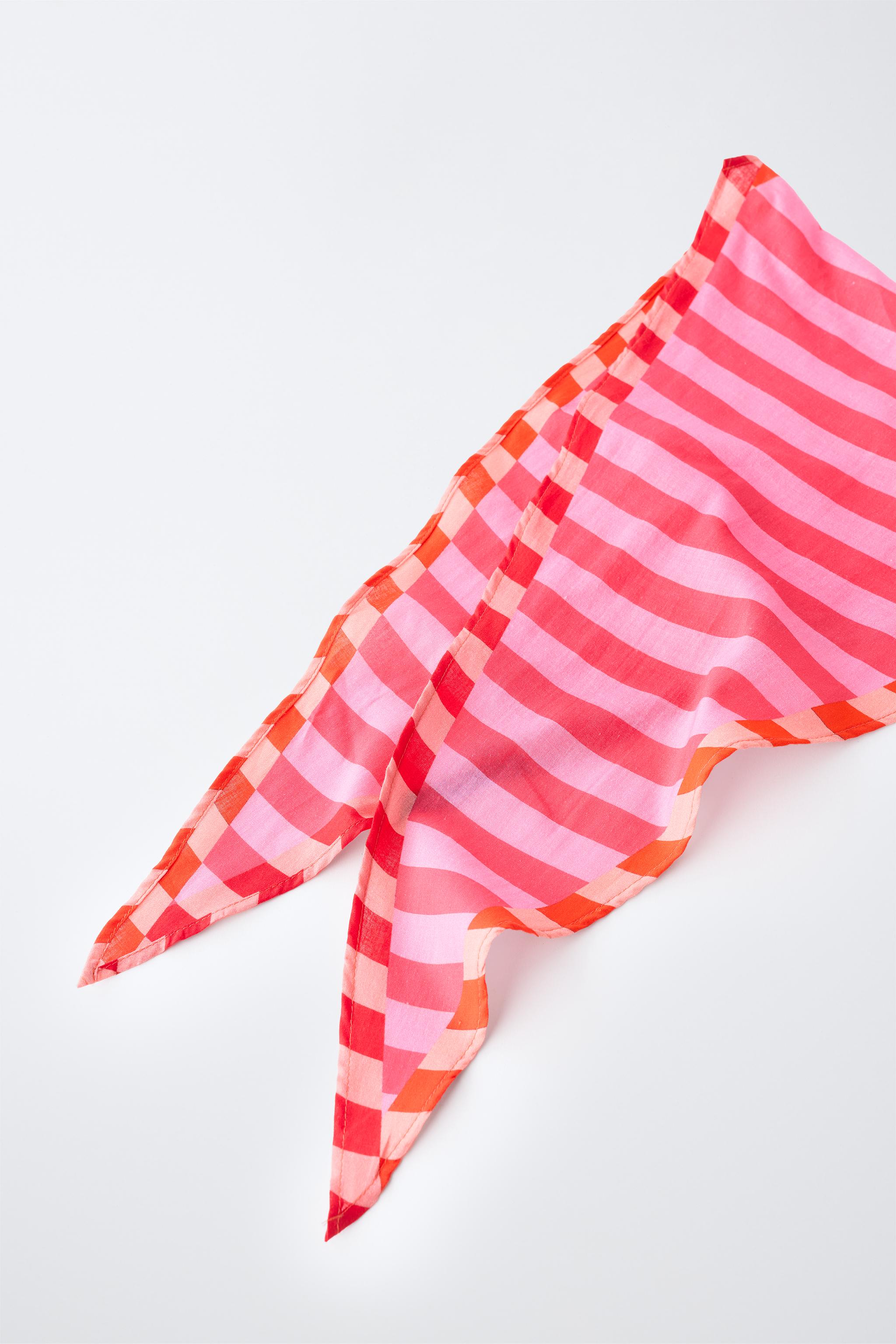 BANDANA À IMPRIMÉ RAYURES
